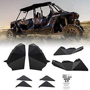 lot 3396 image: Lower Door Insert Panels for 2014-2020 Polaris RZR XP 1000 4-Door 2016-2020 Turbo 4-Door 2015-2020 RZR 900 4-Door Aluminum Bottom Doors (Latch is NOT Included