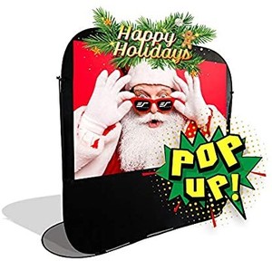 lot 3411 image: Elite Screens Pop-up Cinema Portable Outdoor Fast Folding Projector Screen Self Standing 84-inch 169 Ultra Light Weight Movie Theater Cinema Quick Collapsible Projection Screen wCarrying Bag POP84H