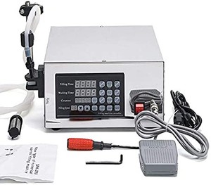 lot 3433 image: DPL Automatic Digital Bottle Filling Filler Control Pump Liquid Filling Machine GFK-160 Automatic Bottle Filler (2-3500ml) (GFK280