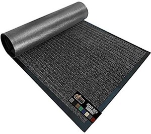 lot 3434 image: Gorilla Grip Original Low Profile Rubber Door Mat, 35x23, Heavy Duty, Durable Doormat for Indoor and Outdoor, Waterproof, Easy Clean, Home Rug Mats for Entry, Patio, High Traffic