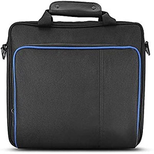 lot 3460 image: ANZEO evolution PS4 Pro bag PlayStation4 XBOX bag shoulder large capacity  main zipper missing hook only Damage