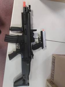 lot 3469 image: Toy Guns. both triggers work. set of 2