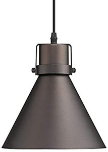 lot 3515 image: Zeyu Pendant Light Oil Rubbed Bronze, 1-Light Farmhouse Hanging Light for Kitchen Island, ZY26-M1L ORB
