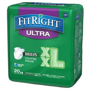 lot 3538 image: FitRight Ultra Briefs BRIEF, CLOTHLIKE, FITULTRAXXL, XXL, 60-69 (XXL