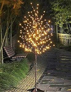 lot 3559 image: LED Blossom Tree, 6.5 Feet, Warm White
