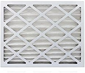 lot 3612 image: 16x25x2 MERV 8 Pleated AC Furnace Air Filter, 16x25x2 �� Silver