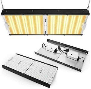 lot 37304 image: Carambola 2000W LED Grow Light 4x2 ft Sunlike Full Spectrum IR Commercial Grow Lights for Indoor Hydroponic Plants Veg Bloom 576pcs LEDs Waterproof Hightest Efficiency