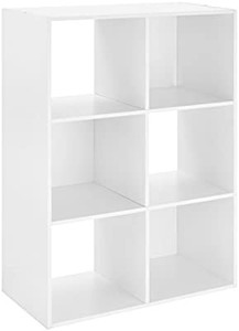 lot 37367 image: Whitmor 6 White Cube Organizer