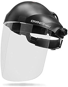 lot 37385 image: Lincoln Electric Omnishield Professional Face Shield  Anti-fog & Anti-scratch..
