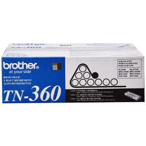 lot 37391 image: Brother - TN-360 High-Yield Toner Cartridge - Black