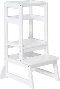 lot 37410 image: SDADI Adjustable Height Kitchen Step Stool,Kids Learning Stool,Mothers Helper LT05W