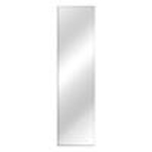 lot 37411 image: NeuType Rectangle Wall-Mounted Mirror Full Length Dressing Mirror Hanging or Leaning Against Wall (48 x 14, White)
