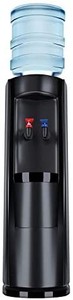 lot 37468 image: SANHOYA Water Cooler, Water Dispenser Hold 3 to 5 Gallons Bottles, Compressor Cooling System, Cold and Hot Water, Black