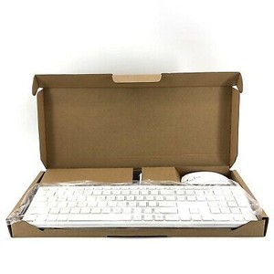 lot 50436 image: White HP Keyboard And Mouse, ASSY White Cheddar Wired USB
