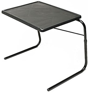 lot 50461 image: Table Mate V TV Tray Extra Large Folding Wheelchair and Overbed Table Adjustable to 6 Heights