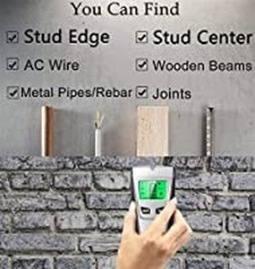 lot 50480 image: Stud Finder Sensor Wall Scanner -4 in 1 Electronic Stud Posi Tioner with Digital LCD Display