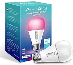 lot 50493 image: TP-Link KL130 Kasa Smart Wi-Fi Light Bulb with Changing Hue