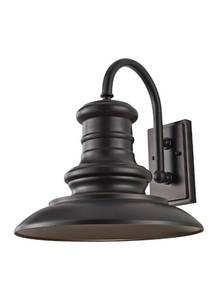 lot 50527 image: Feiss OL9004-RSZ Redding Station 15 Wide LED Outdoor Wall Lantern