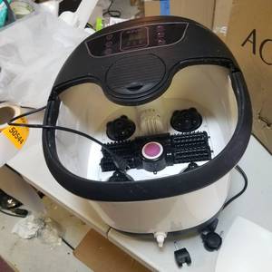 lot 50544 image: ACEVIVI Foot Bath with Heat and Massage and Bubbles, Foot Spa Massage