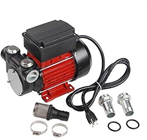 lot 50555 image: Trupow 110V AC 15GPM Electric Self-priming Diesel Kerosene Oil Fuel Transfer Extractor Pump
