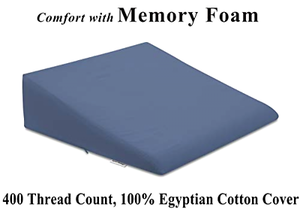 lot 50569 image: InteVision Extra Large Bed Wedge Pillow