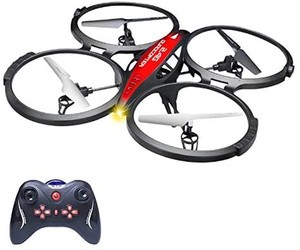lot 50610 image: TOYEN RC Drone for Kids and Beginners, RC Quadcopter with Camera, Remote Control Drone with LED Lights