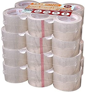 lot 50618 image: Tape King Clear Packing Tape 3 Inch Wide Case of 24 Rolls
