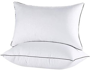lot 37506 image: Bed Pillows for Sleeping 2 Pack, Hypoallergenic Pillows for Side and Back Sleeper king