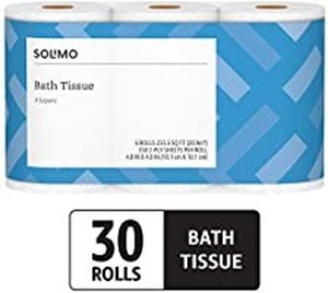lot 3650 image: Premium Toilet Paper Rolls Bathroom 2-ply 350 Sheets Bath Per Roll 6 Count Soft