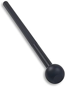 lot 3694 image: Garage Fit Steel Mace  Perfectly Balanced Hand-Sculpted Cast Iron  Develop Stabilizer Muscles, Joints, and Core Strength