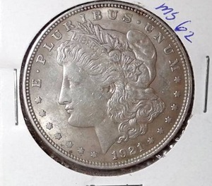 lot 103 image: 1921 Morgan Silver Dollar
