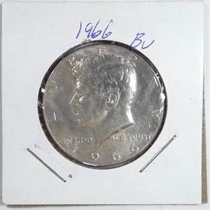 lot 233 image: 1966 Kennedy Half Dollar