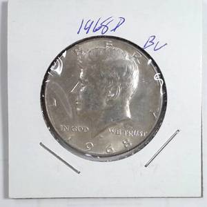 lot 240 image: 1968-D Kennedy Half Dollar