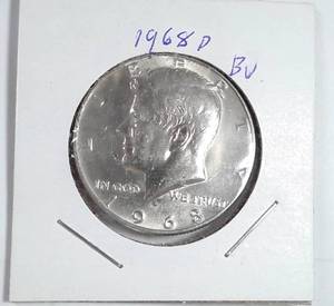 lot 241 image: 1968-D Kennedy Half Dollar