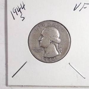 lot 283 image: 1944-S Washington Quarter