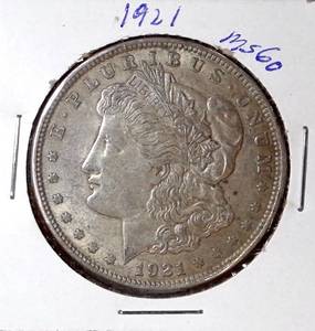 lot 100 image: 1921 Morgan Silver Dollar