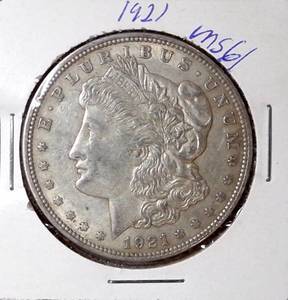 lot 104 image: 1921 Morgan Silver Dollar