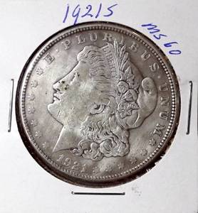 lot 114 image: 1921-S Morgan Silver Dollar