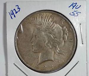 lot 131 image: 1923 Silver Peace Dollar