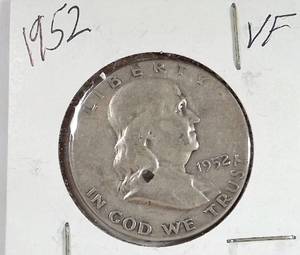 lot 195 image: 1952 Franklin Half Dollar
