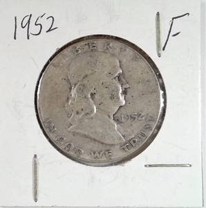lot 196 image: 1952 Franklin Half Dollar