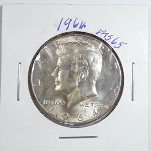 lot 229 image: 1964 Kennedy Half Dollar