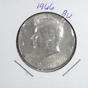 lot 232 image: 1966 Kennedy Half Dollar