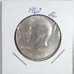 lot 235 image: 1967 Kennedy Half Dollar