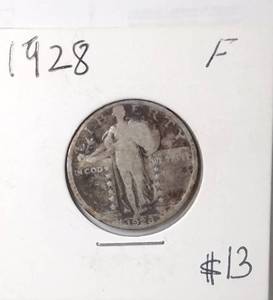 lot 252 image: 1929 Standing Liberty Quarter