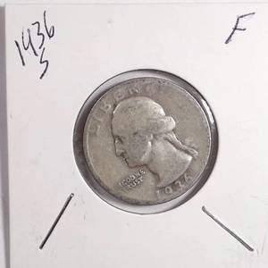 lot 266 image: 1936-S Washington Quarter