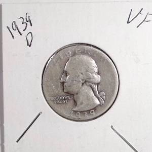 lot 273 image: 1939-D Washington Quarter