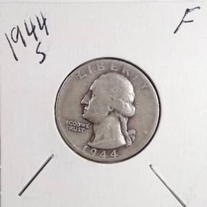 lot 281 image: 1944-S Washington Quarter