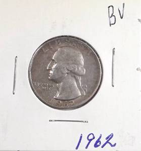 lot 294 image: 1962 Washington Quarter