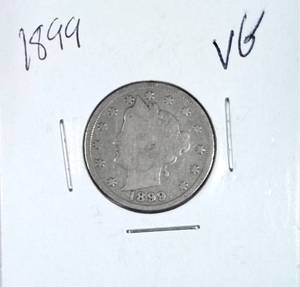 lot 335 image: 1899 Liberty Nickel